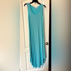Light blue maxi dress